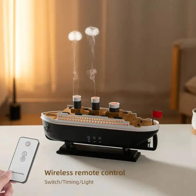 TitanicMist™ Aromatherapy Steam Diffuser – Sleep Better with Style