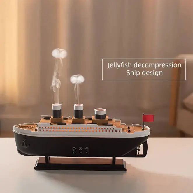 TitanicMist™ Aromatherapy Steam Diffuser – Sleep Better with Style